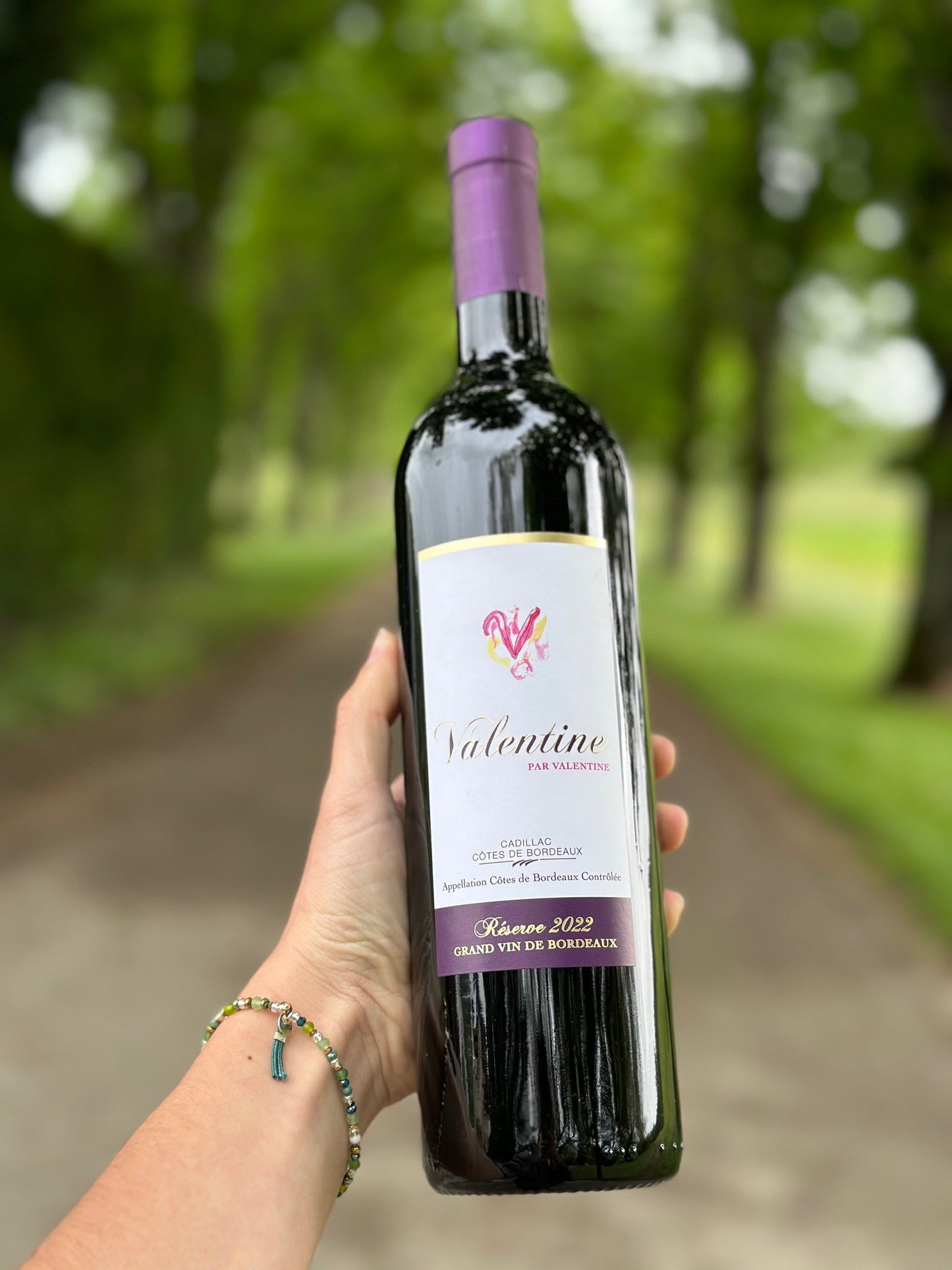 Valentine par Valentine Rouge 2022 - Côtes de Bordeaux Rouge - 75cl