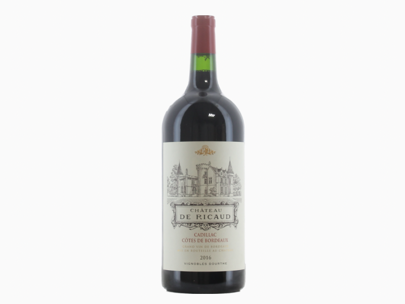 Château de Ricaud - Cadillac Côtes de Bordeaux 2016 - 6L