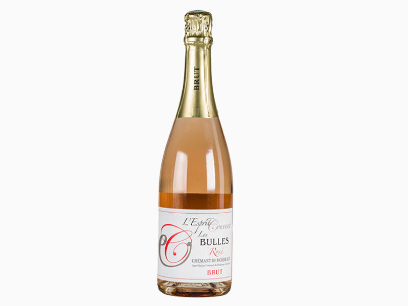 L’Esprit Couvent Crémant de Bordeaux Les Bulles Brut Rosé - 75cl